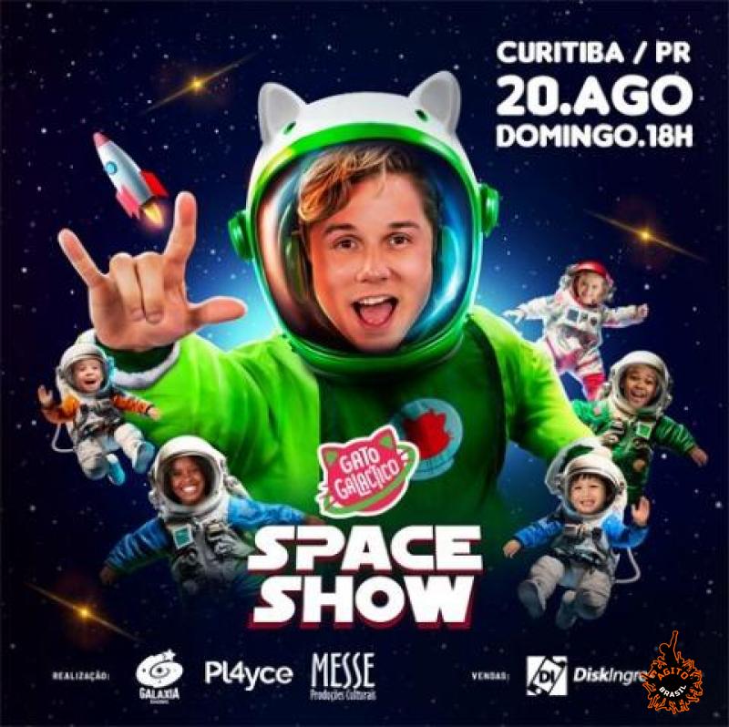 Fotos do Show Gato Galatico Show no Teatro Guaira em Curitiba em 20/08/2023  As 18:00:00 - AGITO CURITIBA seu portal de Divulgação de Eventos